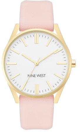 Nine West Women's Strap Watch Pink