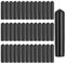 Haishell 40 PCS Long Liquor Pour Spouts Covers Black Pourer Cap Rubber Bottle Pourer Cover Dust Caps (Length 2.05 inch,Diameter 0.39 inch)
