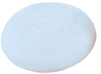 Visco-Kissen Ø 45cm, weiß, Sitzkissen, Kissen zur Druckentlastung, Rund, Thermoaktiv, mit Frotteebezug