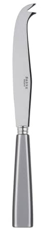 SABRE PARIS - Käsemesser 24 cm - Icône - Für alle Käsesorten - Edelstahl & Acryl - Spülmaschinenfest - Grau
