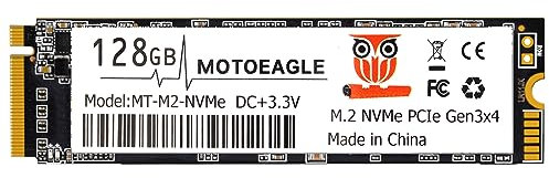 128GB M.2 NVMe Gen3x4 SSD, M.2 2280 PCIe SSD for Desktop/Laptop/All-in-one(2280,128GB)