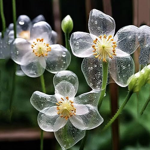 80 pcs Diphylleia grayi samen, winterharte kübelpflanzen, schnellwachsende kletterpflanzen geschenke für gärtner, winterharte stauden mehrjährig samen geschenk, blumengarten frühlingsblumen,