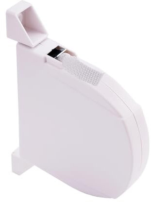 Pottwal 14mm* 5m Enrouleur de sangle de volet roulant, Enrouleur de sangle de volet roulant à visser en applique, Couleurs de la lanière blanche