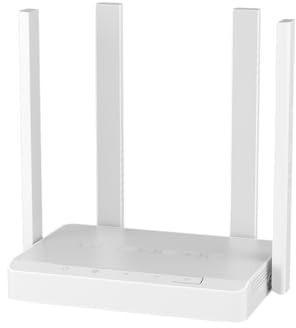 Keenetic Speedster AC1200 Wi-Fi Mesh Fiber Router, Range Extender, Access Point, 4X1GBIT/S, KN-3013