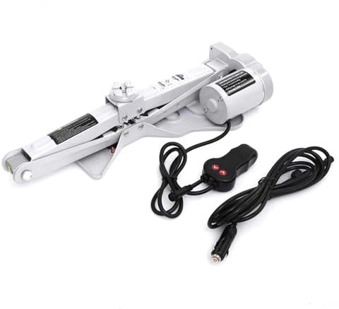 Gatos para Coche Equipo de vehículo con Gato eléctrico, Gato de Tijera 5T, Herramienta de Cambio de neumático eléctrico, Equipo de elevación de Coche automóvil de Portátil