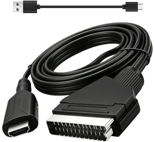 Convertisseur Péritel vers HDMI Adaptateur Péritel vers HDMI HD 720P/1080P
