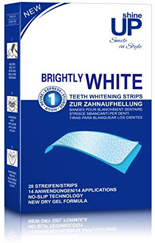 28 Sbiancamento Dei Denti Strisce Qualità Professionale Nessuna Tecnologia Antiscivolo - Teeth Whitening Strips shineUP