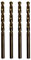STROTON Metric M42 8% Cobalt Drill Bits for Stainless Steel and Hard Metal (5.5mm x 4pcs)