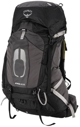 Osprey Men's Ag 50l Backpack, Black, S/M