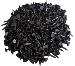 Semences Tapissier Évidées en Acier - 9mm 6/4 (6,4 mm Ø) - 250g - Petit Clou idéal pour Pose de Toile et Rabattage de Chanfrein - Haute Qualité & Fabriqué en France