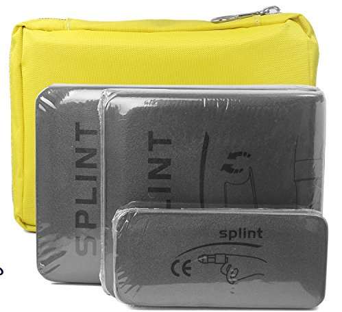 ANSUDYLG Fascia di Supporto per Braccio: Confezione da 3 Pezzi in 4 Pezzi Realizzato per Dita, Collo, Gamba, Ginocchio, Piede, Polso, Mano, lesioni alle Braccia con Una Borsetta