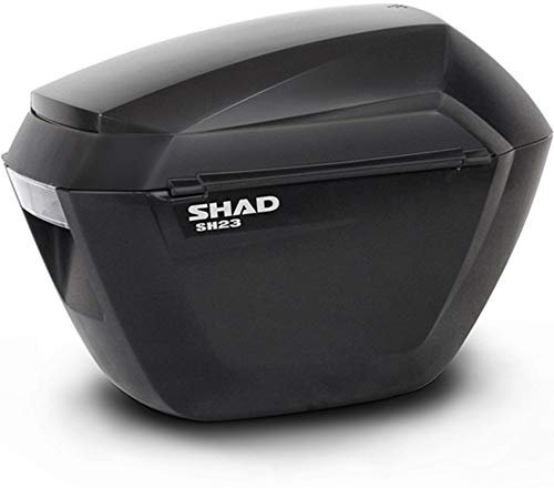 SHAD D0b23100 - gepäck seitenkoffer für Motorrad sh23, Schwarz