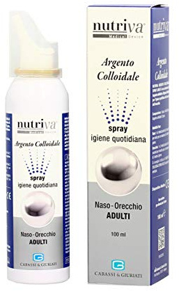 NUTRIVA ARGENTO COLLOIDALE SPRAY IGIENE NASO E ORECCHIE
