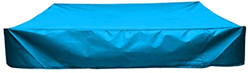 Quadratische Sandkastenabdeckung in Blau Wetterfeste Abdeckung Für Garten-sandkästen Und Kleine Badewannen Faltbares Design Für Einfache Lagerung