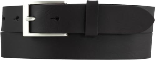 BELTINGER Ceinture pour enfants en cuir de vache pleine fleur 3 cm | Ceinture en cuir pour garçons filles 30mm | pour jeans, costume, robe, jupe