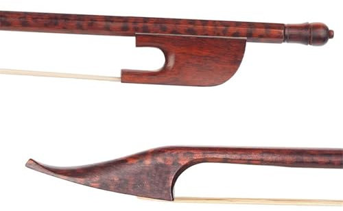 Professioneller Geigenbogen 15 16'' Bratschenbogen Professioneller Holzstab Im Barockstil Weißes Rosshaar Schnelle Reaktion
