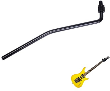 6mm Double Tremolo Arm, Tremolo Bar, Electric Guitar Replacement, Black