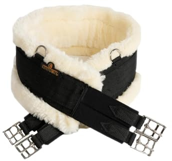 Sottopancia kent. con pelliccia nero 140