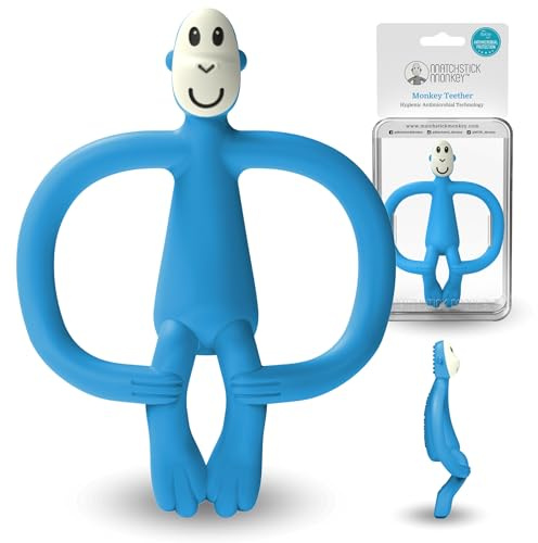 Matchstick Monkey - Scimmia massaggiagengive blu