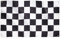 Runesol Drapeau À Damier Noir Et Blanc, 91x152cm, 3ft x 5ft, Drapeau Formule 1, 4 Œillets, Drapeau De Voiture De Course, Fête D'anniversaire, Drapeau De Ligne D'arrivée, Intérieur, Extérieur