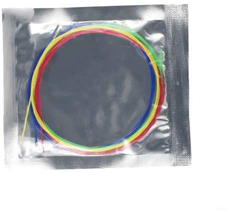 Juego de cuerdas de nailon para ukelele, diseño de colores para una fácil identificación del modelo