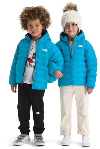 The North Face Reversible Perrito Giacca con cappuccio da bambino Meridian Blue 5 anni
