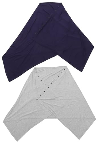 HAPINARY Coperta per Allattamento in Cotone 2 Pezzi Multifunzionale per Mamme in Movimento
