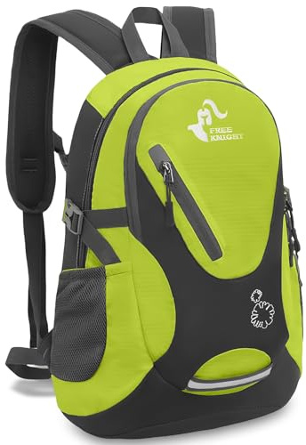 flintronic Kleiner Wanderrucksack, Leichte Wasserdichte Rucksack, Ultraleicht Wanderrucksack, Outdoor Sport Reise Tagesrucksack, Damen Herren Daypack für Camping Klettern/Outdoor Wandern (Grün)