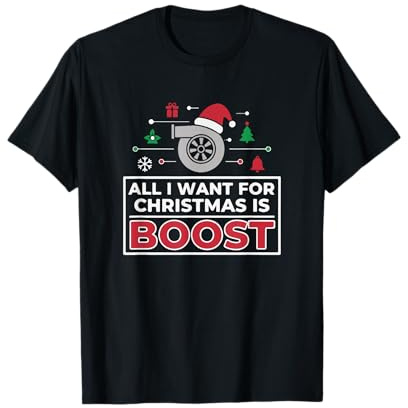 Design de Noël stimulé pour Les Fans de Voitures T-Shirt
