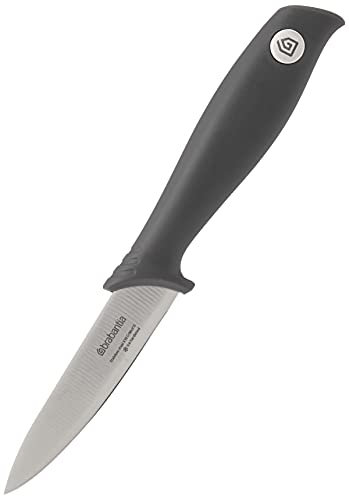 Brabantia 120961 Tasty+ Paring Knife, Dark Grey