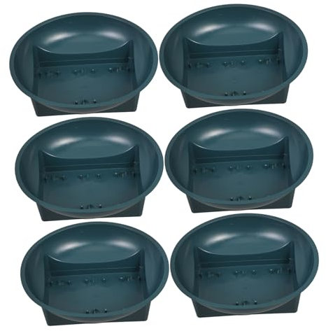 Yardwe Elegantes Cuencos Verdes para Jardín para Decoración De Lápidas