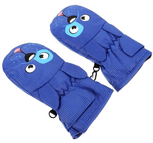 POPETPOP Schneehandschuhe Für Junge Mädchen Winterhandschuhe Ski Fäustlinge Snowhandschuhe Für Junge Mädchen Mit Handflächenabdeckung Beheben Kälte