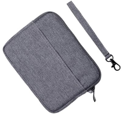 kuaijiexiaopu covers Fodral påse for Sony Reader PRS-T3/T2/T1/650/600, e-boksväska for Onyx Boox Poke 3 2 Color Pro 6 tum (Färg : Dark Gray)