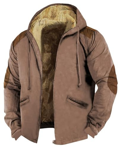 Winter Jacke Herren Wärme Jacke Herren Mantel Kurz Thermo Jacken Herren Fleecejacke Kinder Mens Jacket Regenjacken Herren Wasserdicht Atmungsaktiv Mit Kapuze Fahrradmantel 26 Zoll (Multicolor, 3XL)