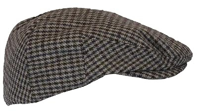 WALKER AND HAWKES - Children's Wool Colton Flat Cap - Grey - 54cm