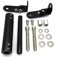 Allthingstore Solution de montage de téléphone robuste et stable pour moto Honda tout-terrain (noir)
