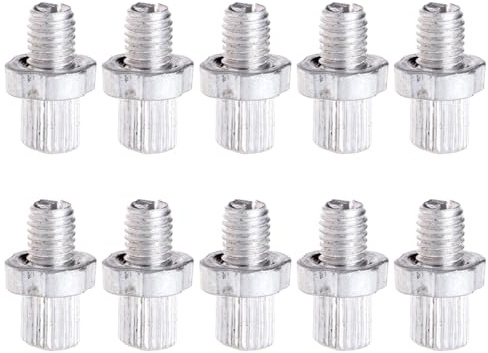 YANBOYI Clucth Bremskabel-Einstellschrauben, Kabelgriff, Einstellmuttern, Bremsteil für Mountainbike, 10 Stück