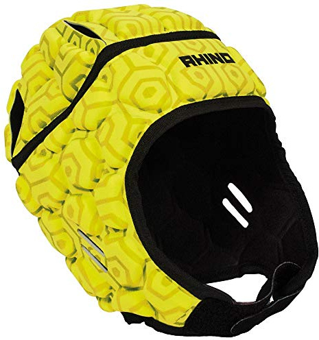 Rhino - Casque de Rugby - Adulte (S) (Jaune)