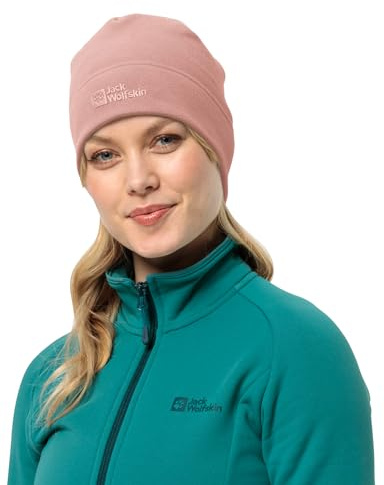 Jack Wolfskin Unisex Real Stuff Beanie-Mütze, Rose Dawn, Einheitsgröße EU