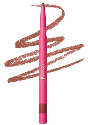 Juvia's Place Coffee Shop Luxe Lip Liner: Coffee Bean - Colorstay Matte Finish Lip Pencil, Makeup for Natural Long Lasting Beauty and Sensational Wear, Lip Stain Kiss Proof Cometics