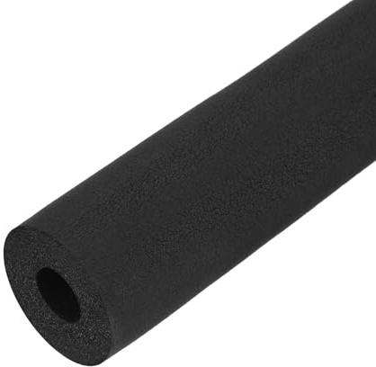 QUARKZMAN Skumisoleringsrör för handtagsstöd, yttre rörisolering rörbeläggning, 16 mm ID 46 mm OD 1 m svart