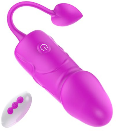 Vibrator Sex Toys Dildo Remote Control Vibrator Wearable G Spot Vibrator 10 Modes Egg Vibrators Powerful Butt Plug Clitoral Stimulator Couples Sex Toys4couples Bullet Vibabrator for Women Waterproof