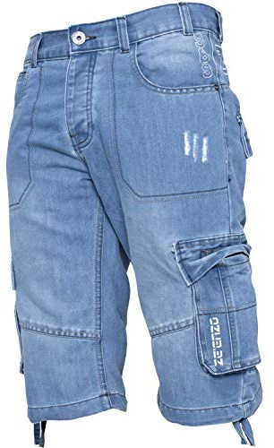 Ze ENZO EZS404 LSW 30 SHORTS PRIME Light Blue