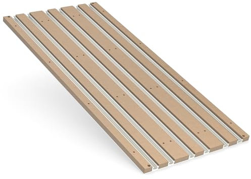 Genmitsu 4080 Aluminum & MDF Hybrid Spoilboard Table for 4040 RENO CNC Router Milling Machine, Expand The Work Area to X-400 x Y-800mm