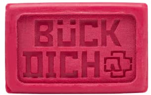 Rammstein Seife ”Bück Dich” rot, Offizielles Band Merchandise