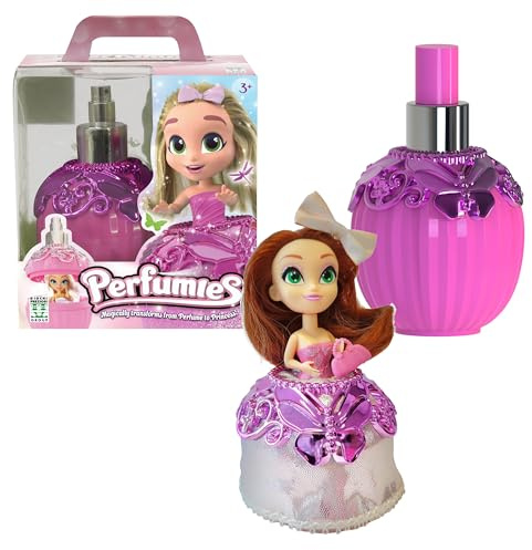 Perfumies, Doftflaska docka 14 cm, Fairy Garden-modell, tillbehör ingår, för barn från 3 år, PEF005, rosa