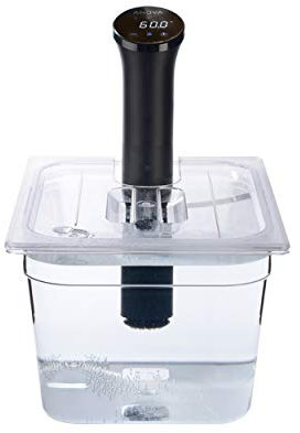 Sous Vide Tools 11.6 Litre Polycarbonate Container - Custom Cut Lid to Suit the Anova Nano Sous Vide Cooker - Clear Cooking Vessel - BPA Free, Non-Stick, and Dishwasher Safe