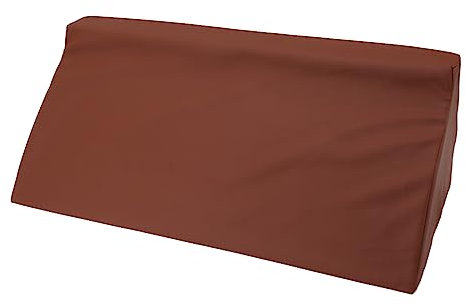 WPKD BLUEIY Cuscino a cuneo laterale per il corpo con cerniera nascosta, cuscino a cuneo di posizionamento triangolare per anziani che dormono di lato, 50 x 25 x 15 cm, cuscino a cuneo multifunzione