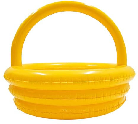 TSMORY Récipient à glace pliable de grande capacité pour bouteilles et canettes en PVC étanche pour voiture de sport, utilisation permanente à la lumière du soleil, 1200 pour la plage, la natation, le