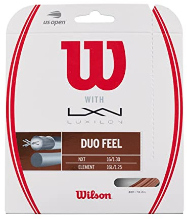 WILSON Duo Feel Tennis String - Set, Bronze